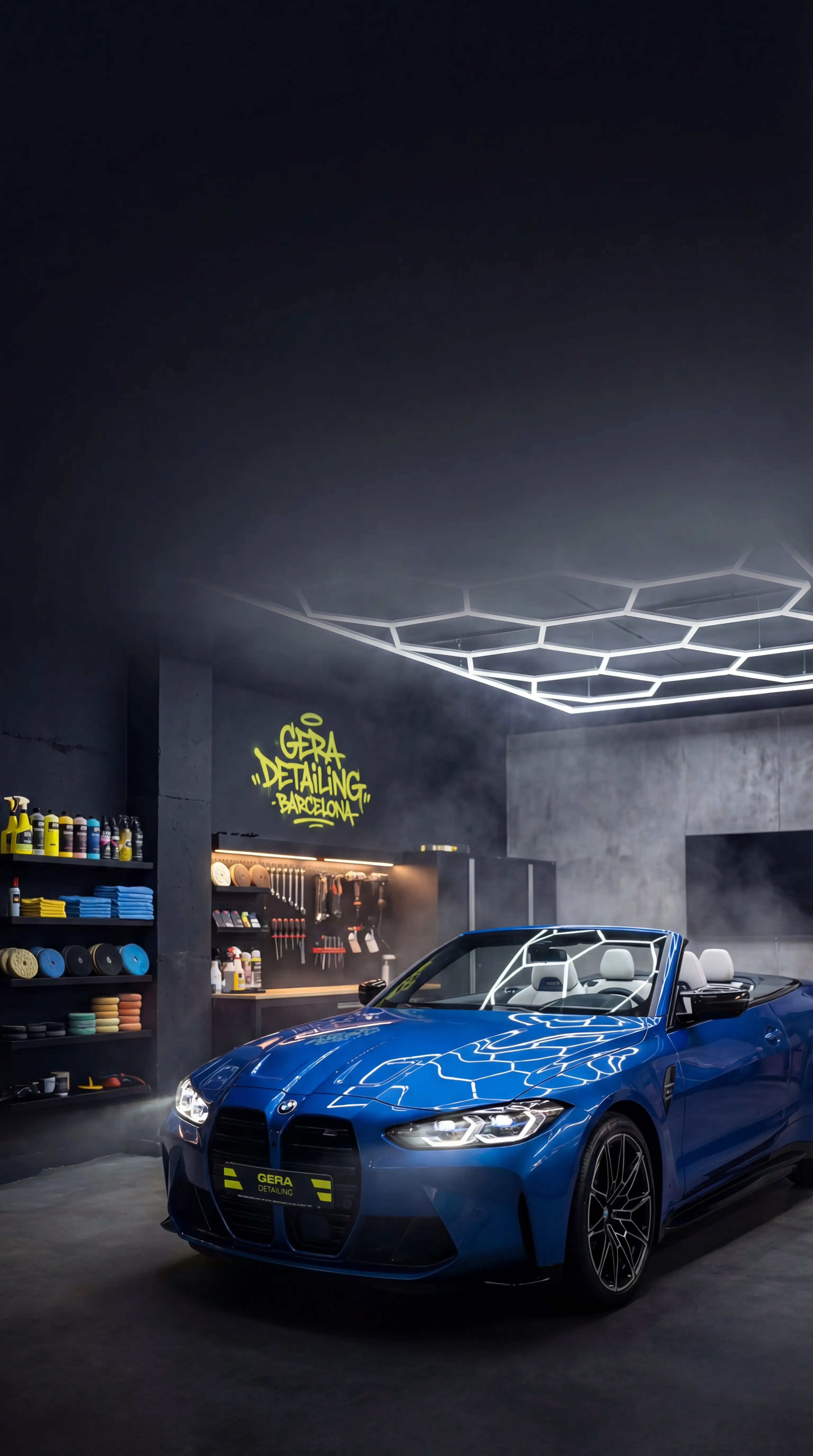 Estudio de detailing premium GERA Detailing Barcelona